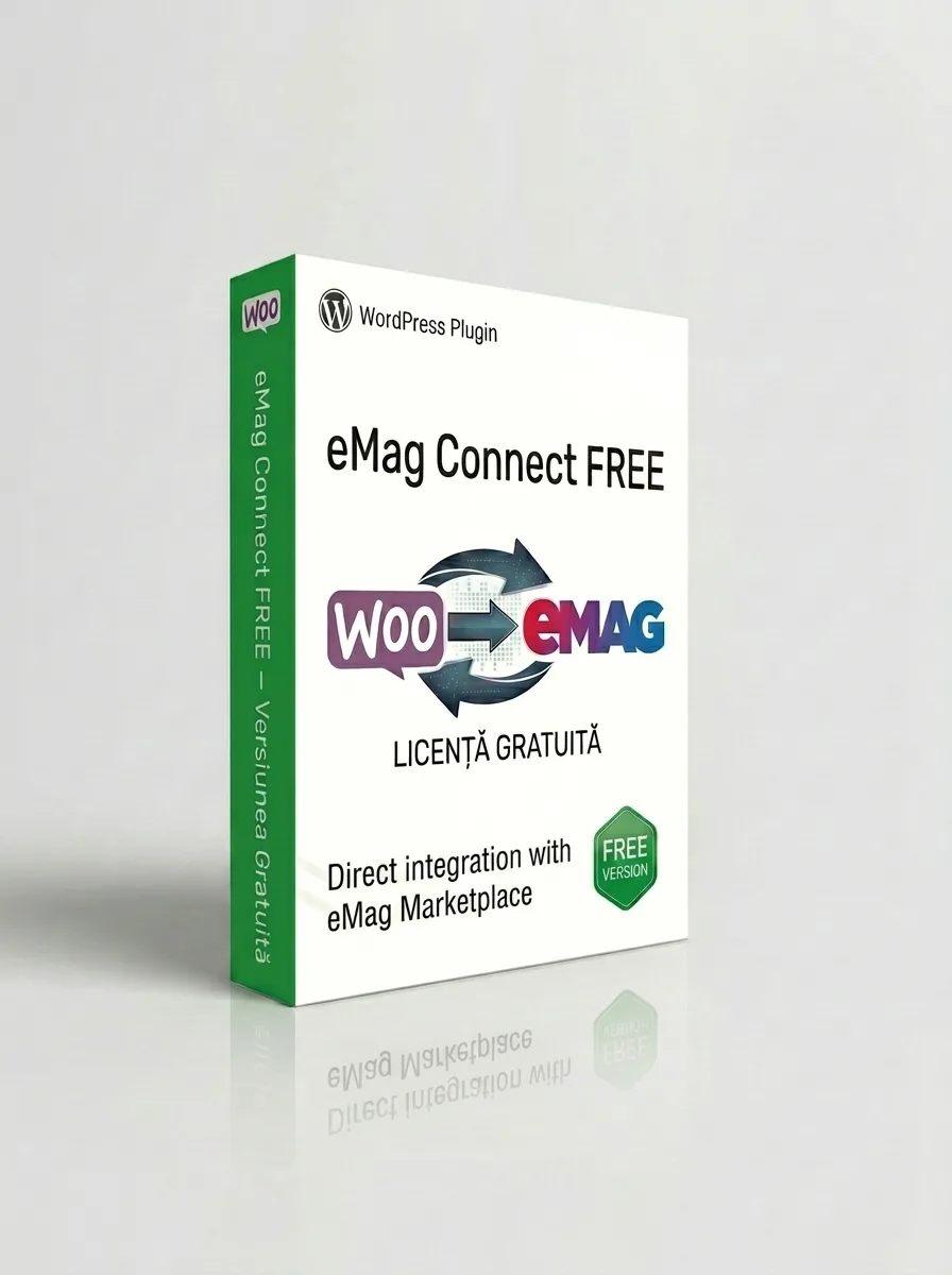 eMag Connect FREE - Plugin pentru importarea produselor din eMag Marketplace în Woocommerce
